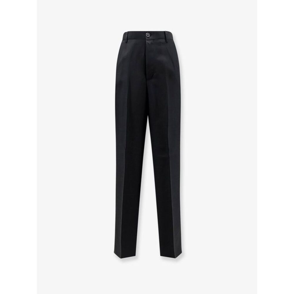 Laneus Men Viscose And Linen Trousers